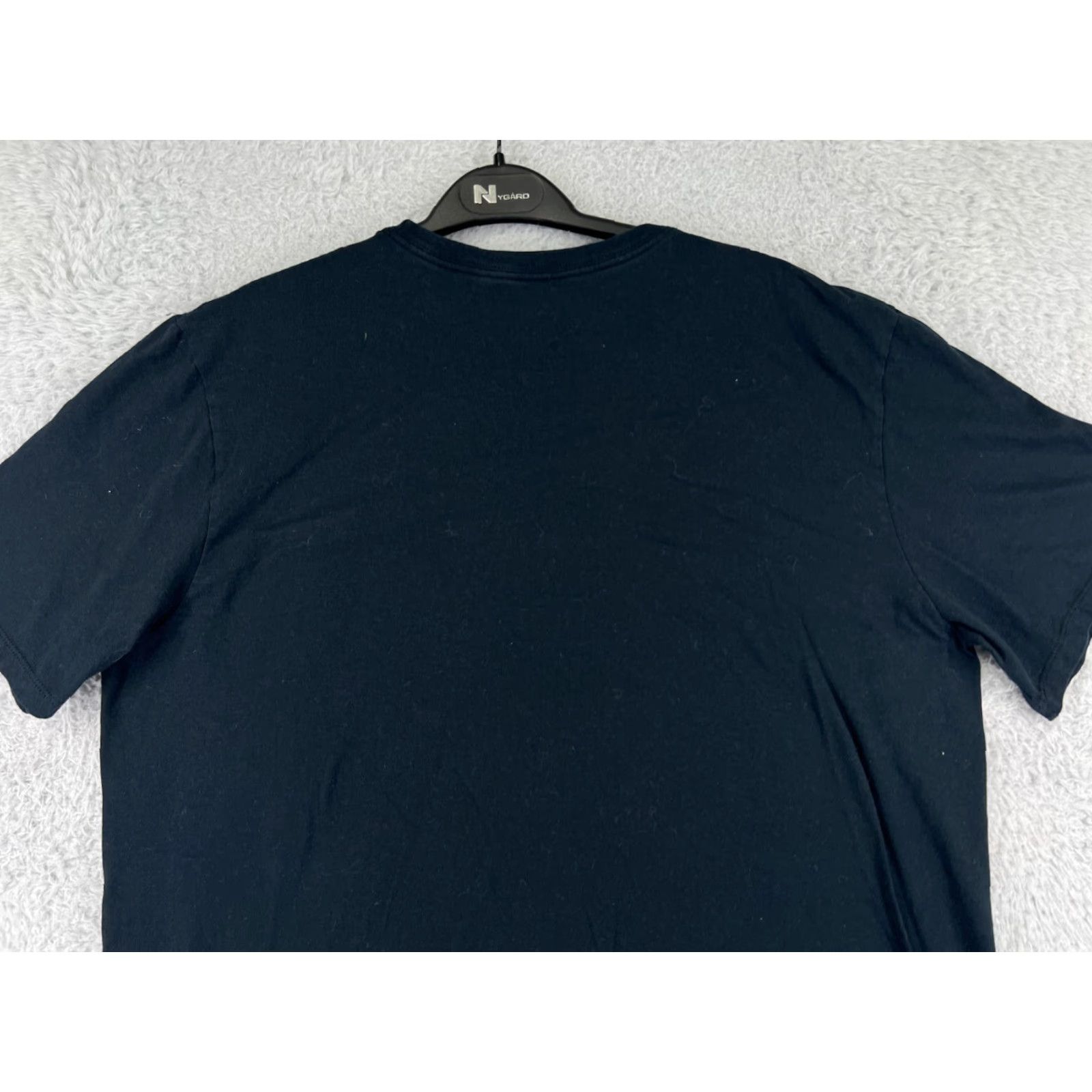 Nike Nike Shirt Mens XL Black Spellout Graphic Print Swoosh Cotton Crew Neck T-Shirt Logo Sports Retro Outdoor Size US XL / EU 56 / 4 - 7 Thumbnail