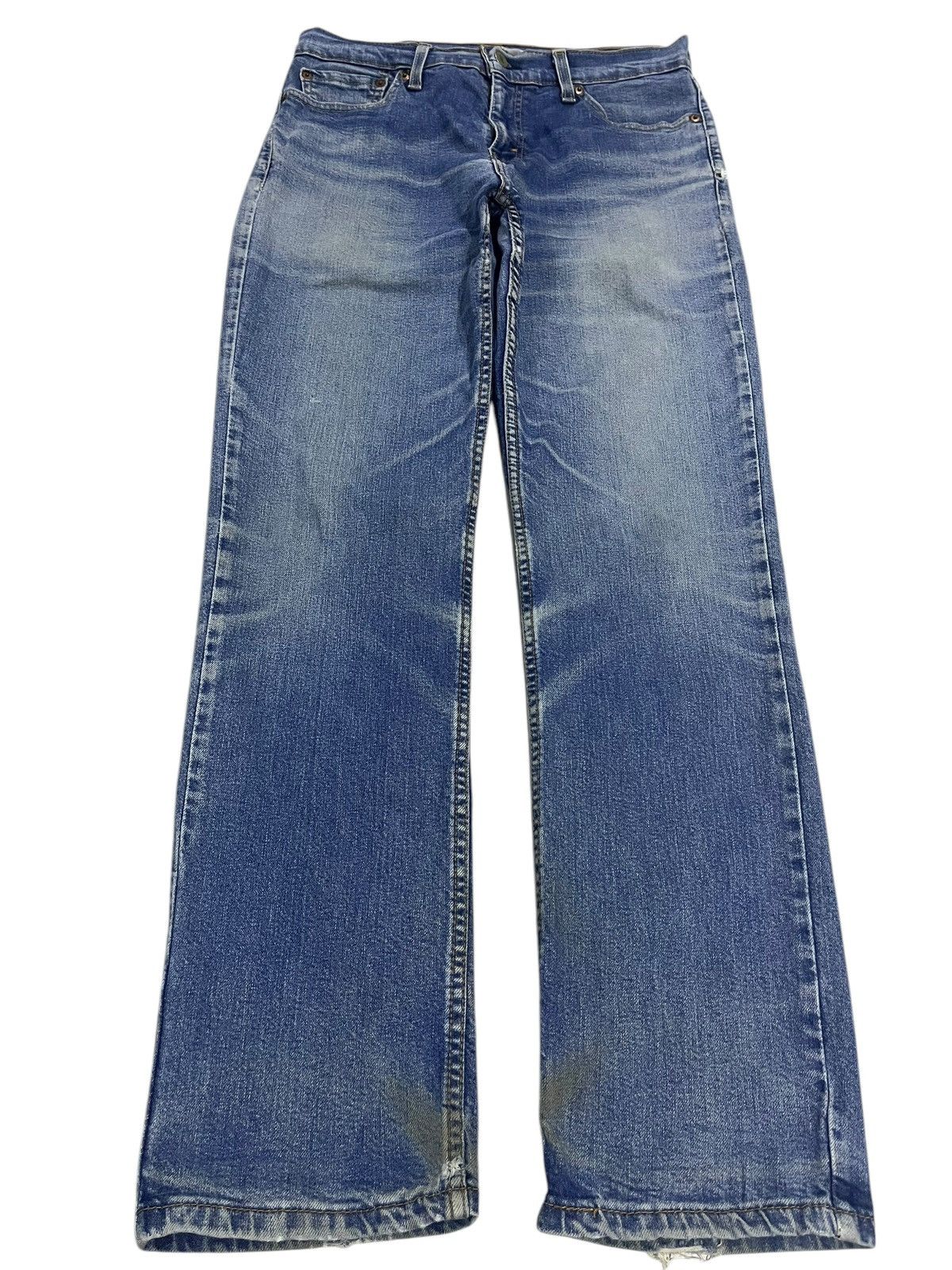 If Six Was Nine × Japanese Brand × Le Grande Bleu (L.G.B.) VINTAGE Y2K LEVIS 511 WASHED BLUE DENIM Size US 31 - 1 Thumbnail