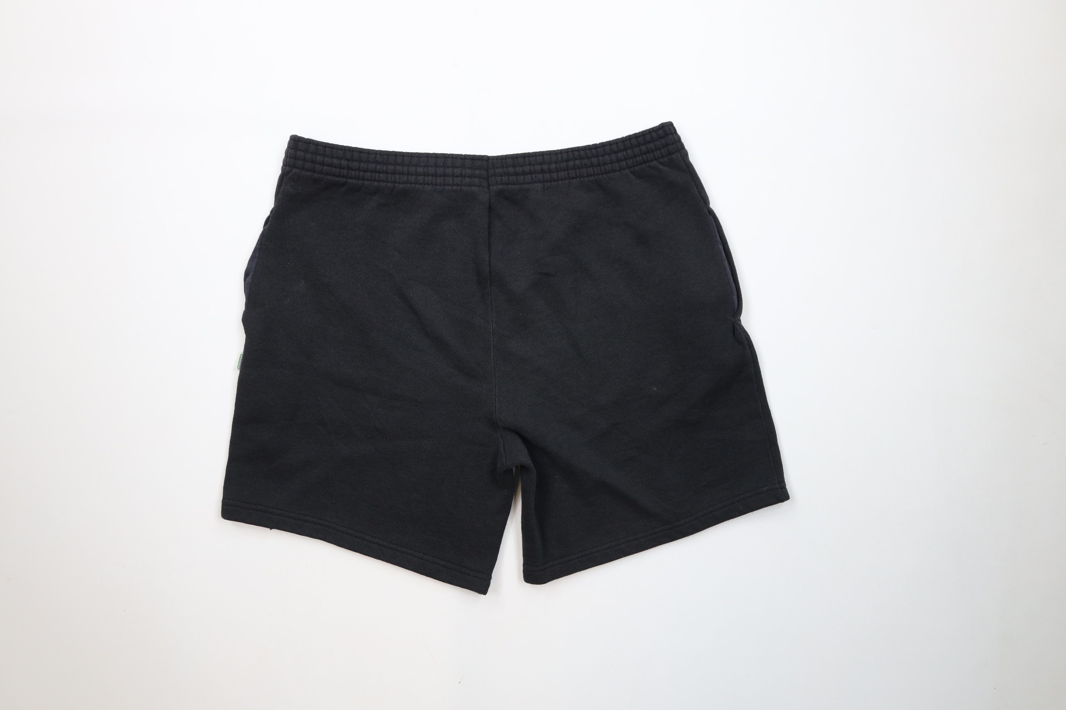Vintage Vintage 90s Streetwear Knee Sweatpants Shorts Black USA Size US 34 / EU 50 - 10 Thumbnail
