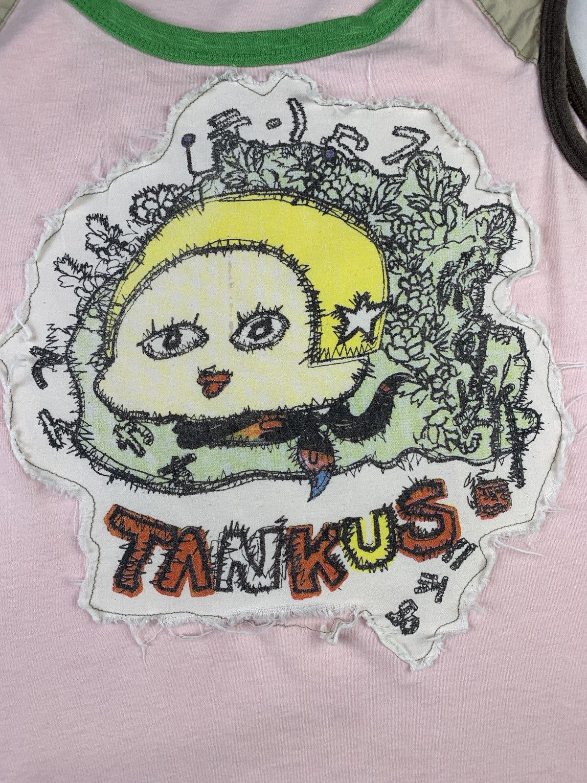 Japanese Brand y2k Tankus Korea Multicolor Child Graphic Drawing Tank Top Size S / US 4 / IT 40 - 3 Thumbnail