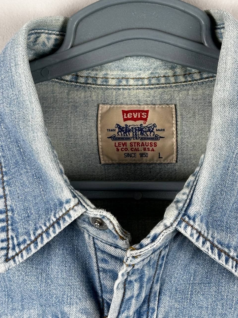 Levi's Mens Levi’s Vintage Shirt Long Sleeve Size L Jeans Size US L / EU 52-54 / 3 - 8 Thumbnail