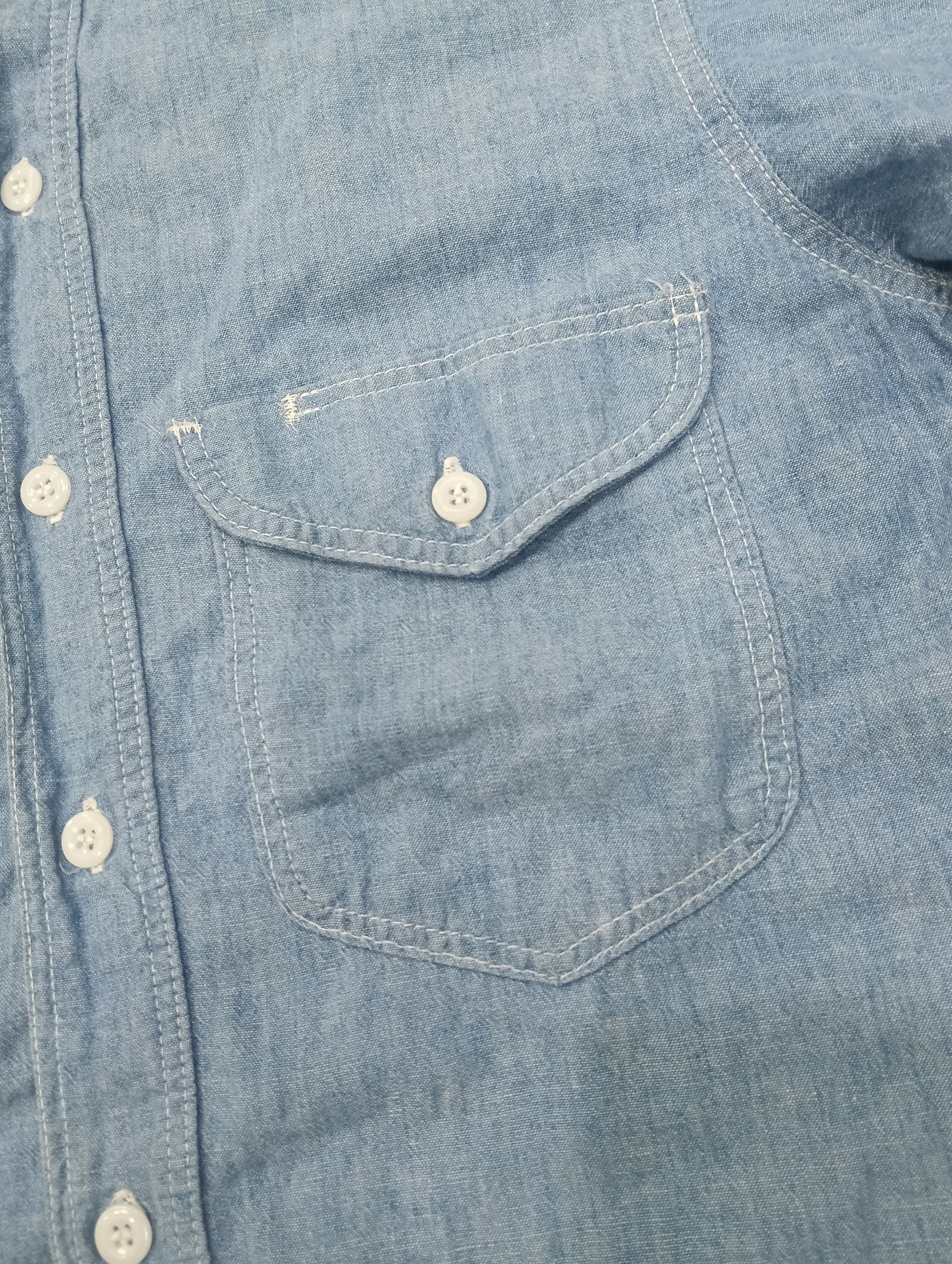 Oshkosh True Vintage 70s Osh Kosh Like USN Chambray Size US M / EU 48-50 / 2 - 3 Thumbnail
