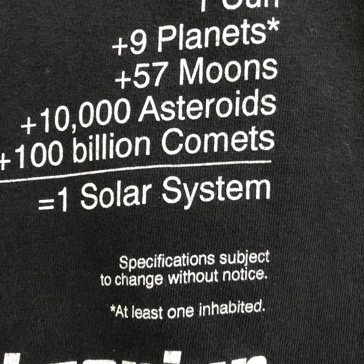 Arts & Science × NASA × Vintage Vintage Dynamic Solar System Art Grafiti Tshirt Size US L / EU 52-54 / 3 - 7 Thumbnail