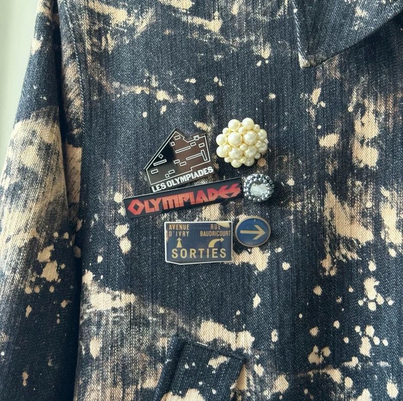 Song For The Mute song for the mute denim jacket with badges Size US L / EU 52-54 / 3 - 8 Thumbnail