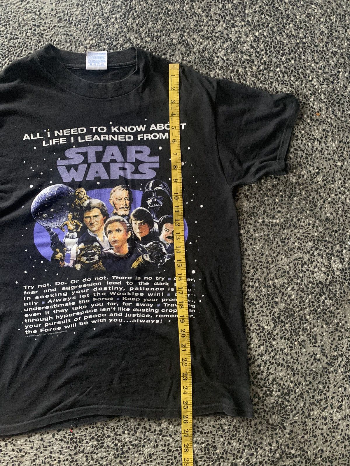 Star Wars × Vintage Vintage 1998 Star Wars Movie T shirt Size US M / EU 48-50 / 2 - 9 Thumbnail