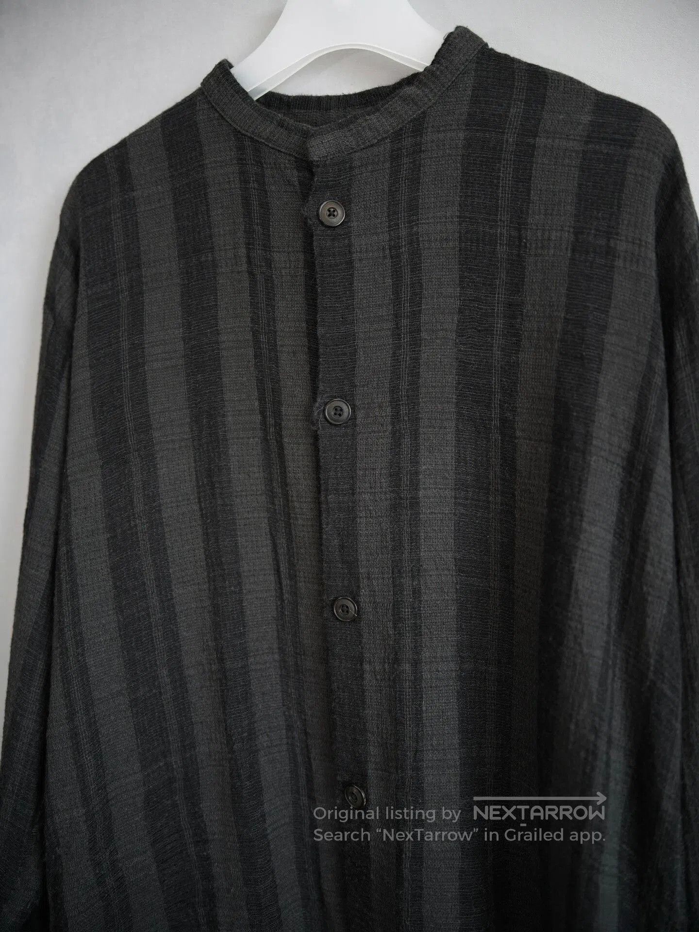Geoffrey b.small 20SS Check Double-Layer Shirt.