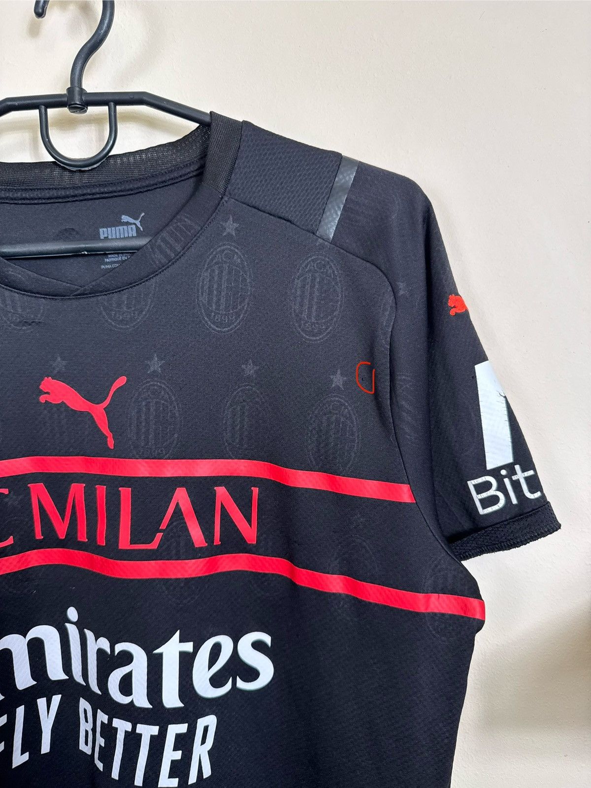 Puma Puma AC Milan Jersey 2021-2022 Third Kit Short R. Leao #17 Size US M / EU 48-50 / 2 - 9 Thumbnail