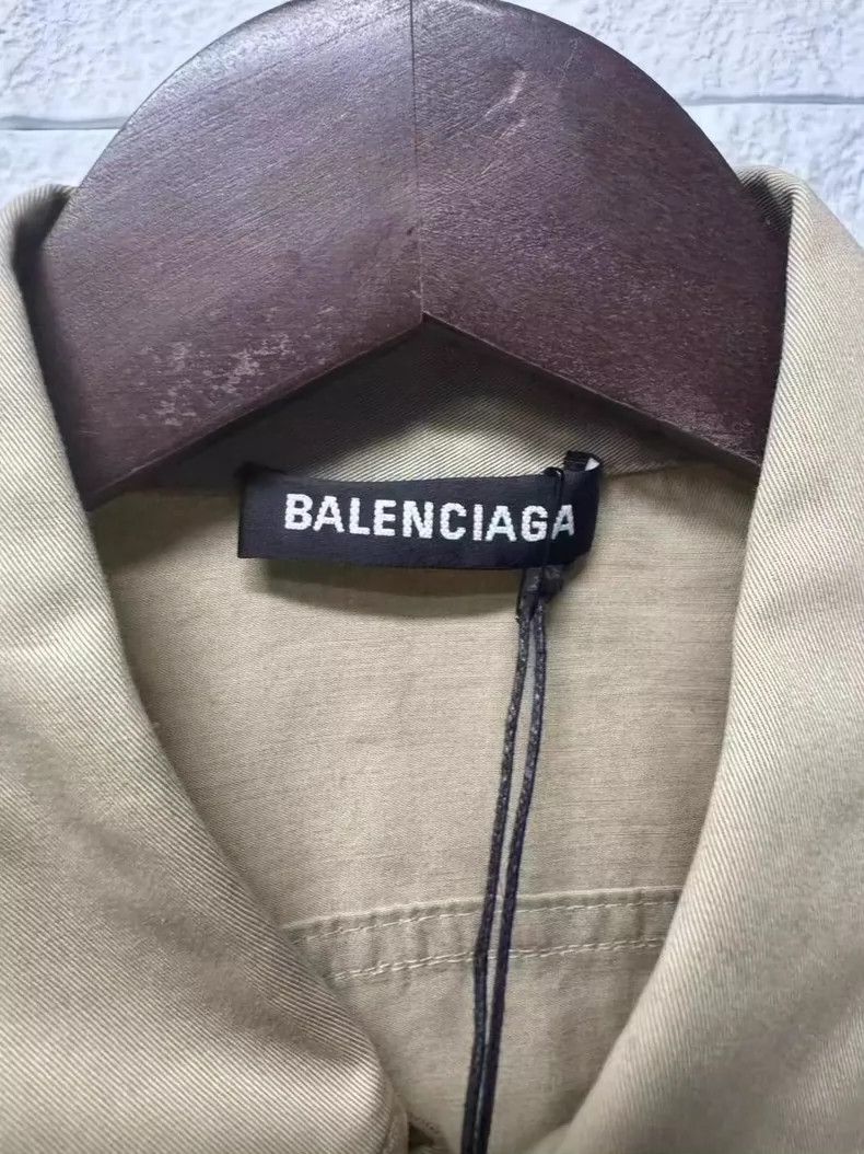 Other Balenciaga size 38 Khaki back logo tactical shirt Size US S / EU 44-46 / 1 - 3 Thumbnail