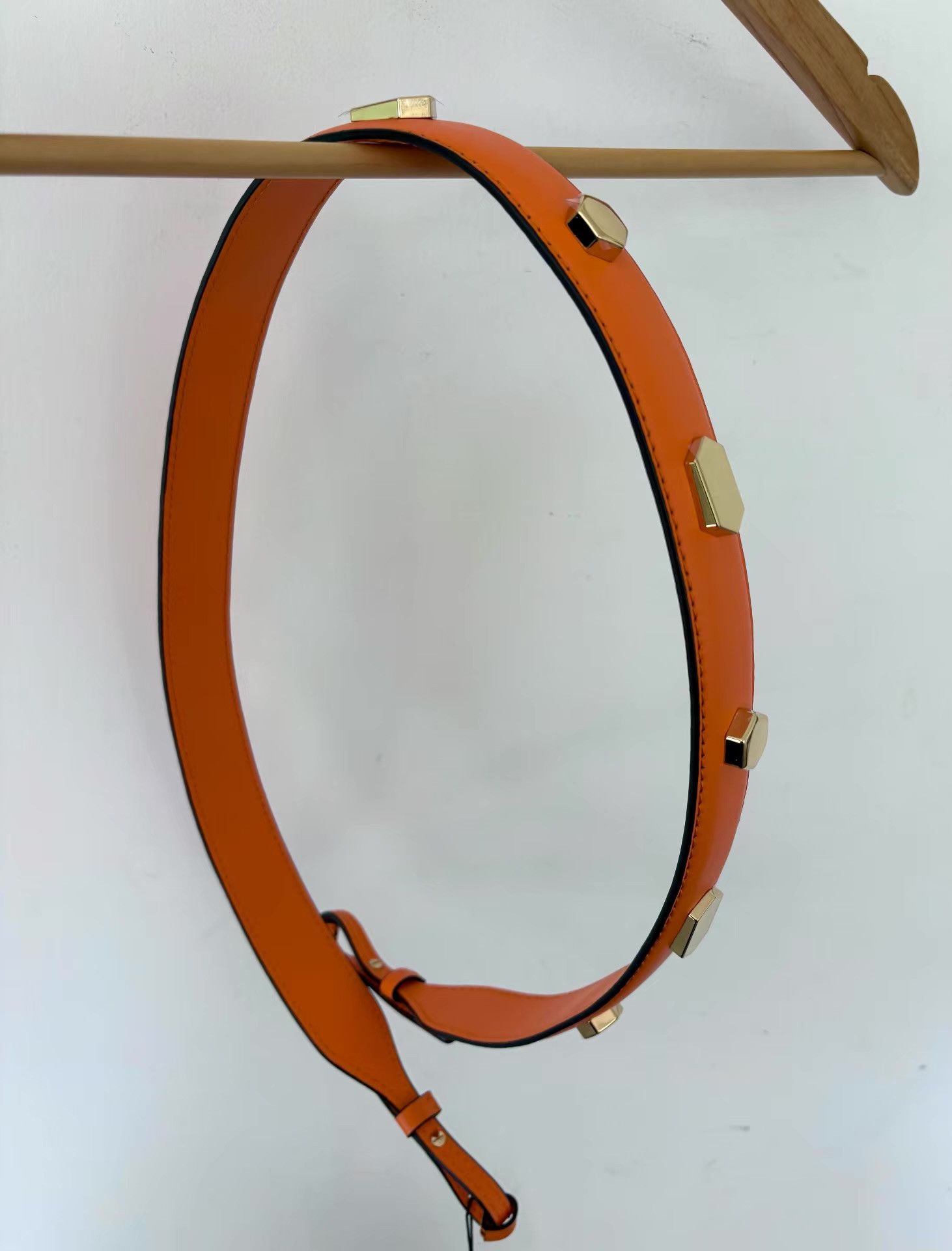 Emporio Armani Emporio Armani Orange Genuine Leather Shoulder Strap Ｑ21 Size ONE SIZE - 1 Thumbnail