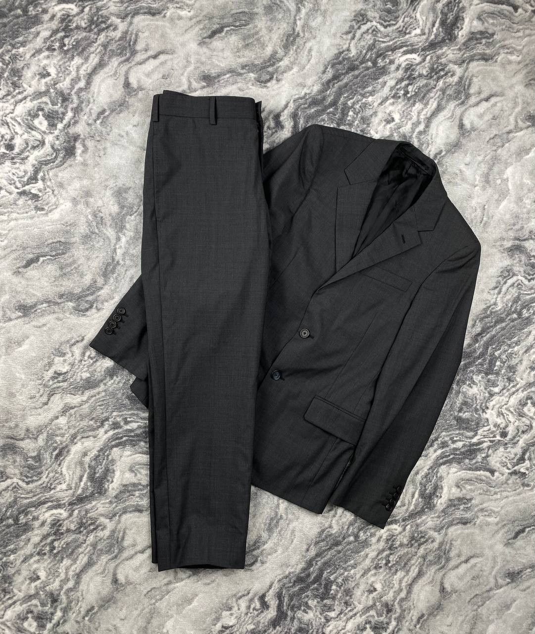 Prada Prada Classic Suit Wool Blazer And Pants Size 44R - 1 Thumbnail