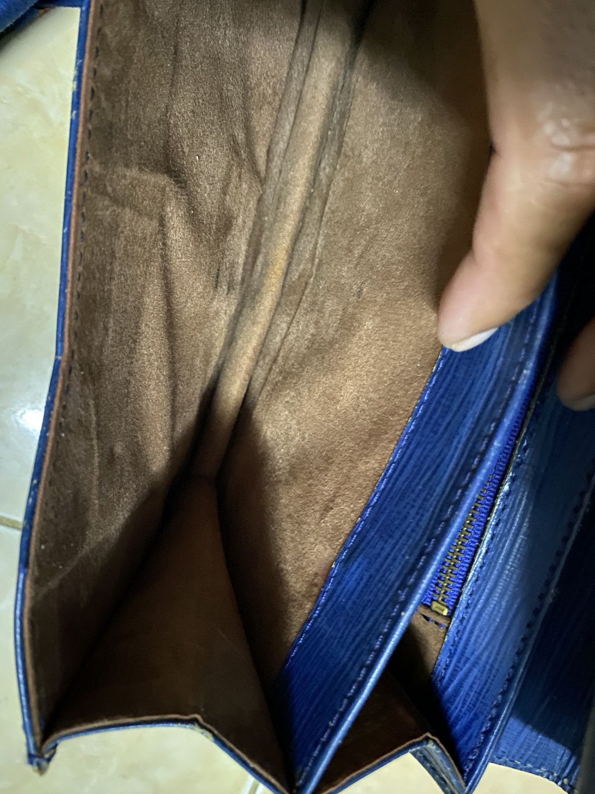 Versace × Vintage Vtg Versace Leather Cluth Bag Size ONE SIZE - 12 Thumbnail