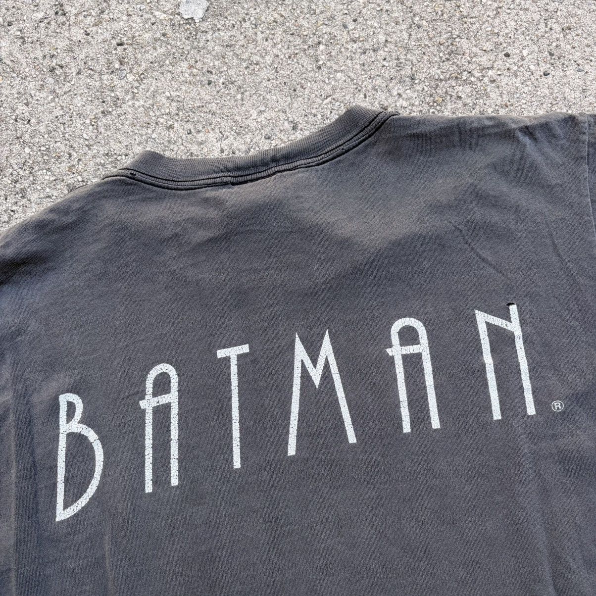 Vintage 1992 Batman Animated Series Faded Thrashed Rare Tee Size L Size US L / EU 52-54 / 3 - 4 Thumbnail