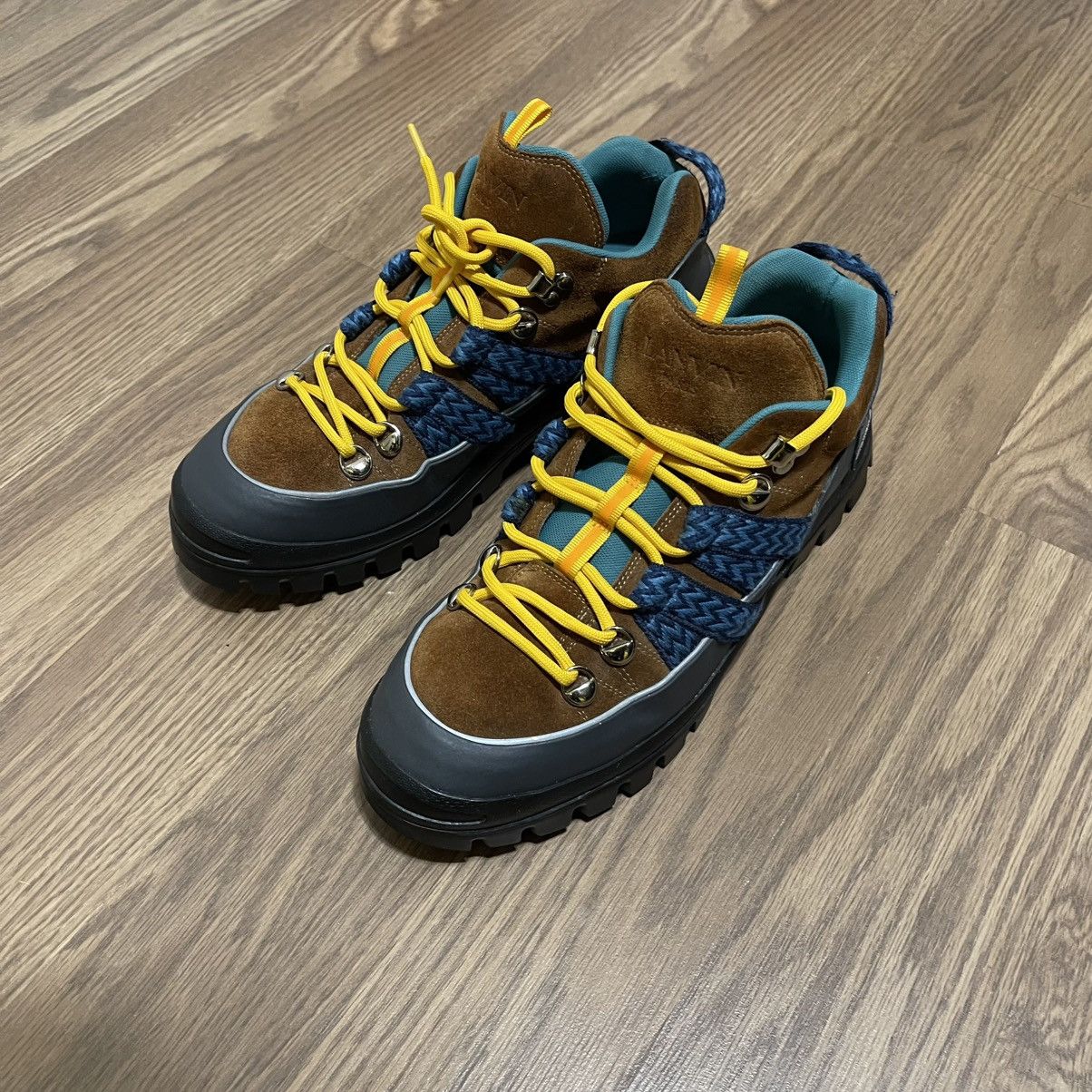 Lanvin Rare Lanvin Lanvin Hiking Boots in Brown italy 44 US 11 Size US 11 / EU 44 - 6 Thumbnail