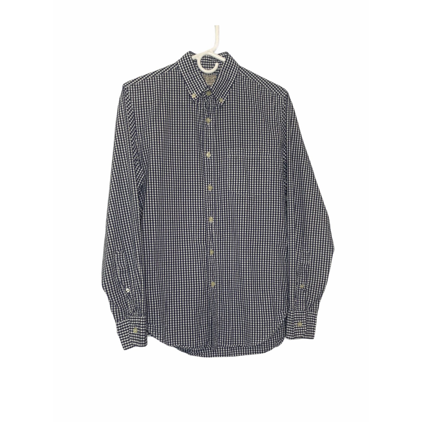 J.Crew J Crew Blue Gingham Long Sleeve Casual Shirt Size Small Size US S / EU 44-46 / 1 - 1 Thumbnail