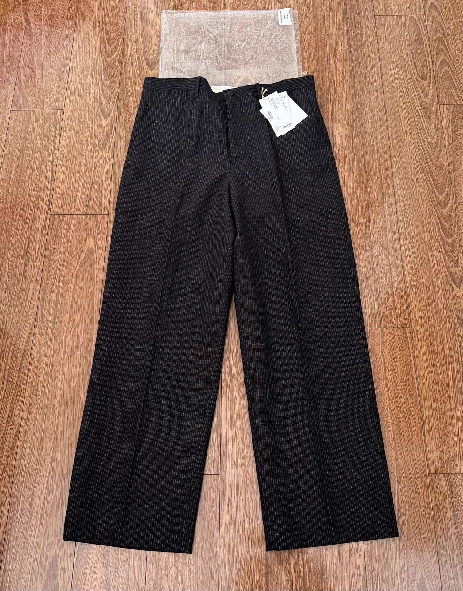 Visvim VISVIM 26SS ICT BROADER Wool Blend Knit Slacks 4 black Size US 36 / EU 52 - 1 Thumbnail