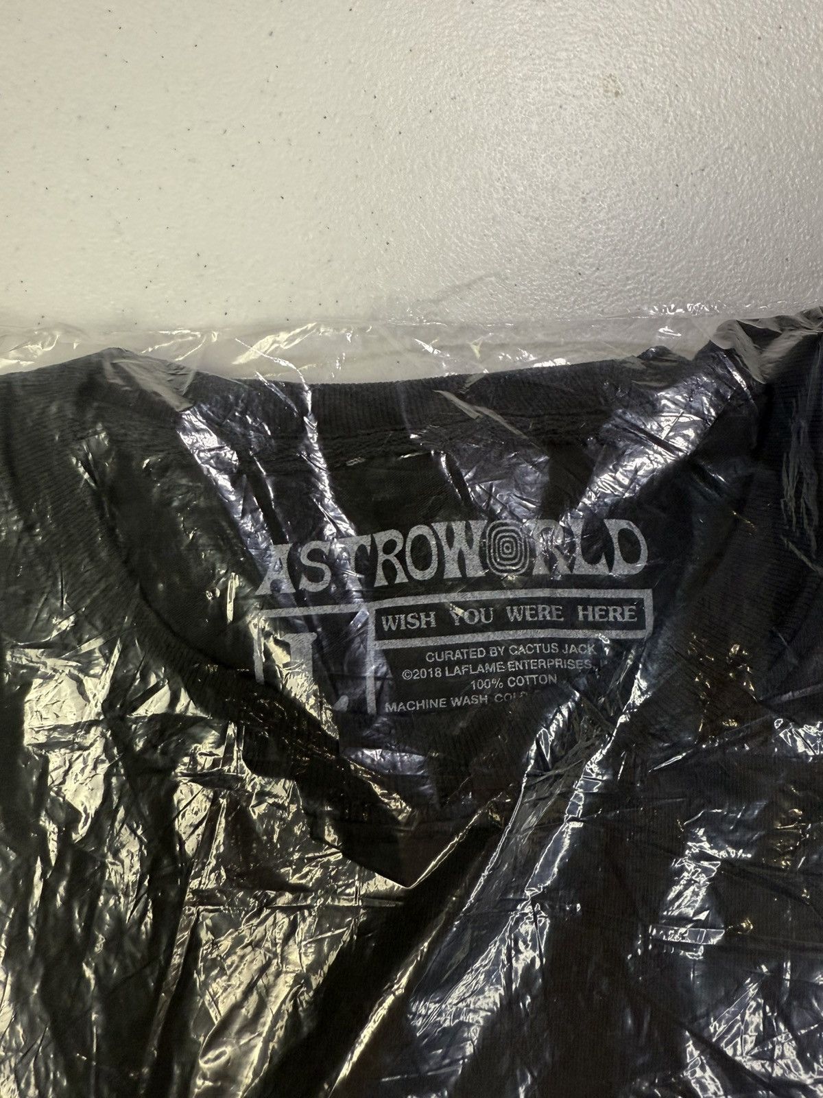 Travis Scott Travis Scott ASTROWORLD “Enjoy The Ride” Long Sleeve Sz L Size US L / EU 52-54 / 3 - 6 Thumbnail