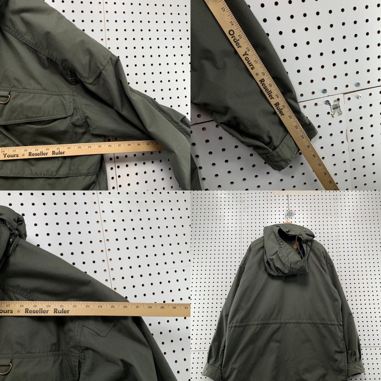 Eddie Bauer VINTAGE Eddie Bauer Parka Jacket Mens XL Tall Green Wool Plaid Lined 80s 90s Size US XL / EU 56 / 4 - 10 Thumbnail
