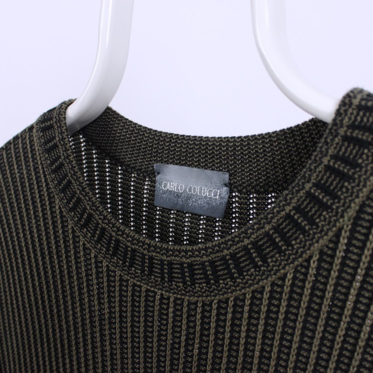 Carlo Colucci Vintage Carlo Colucci Sweater Size US L / EU 52-54 / 3 - 3 Thumbnail
