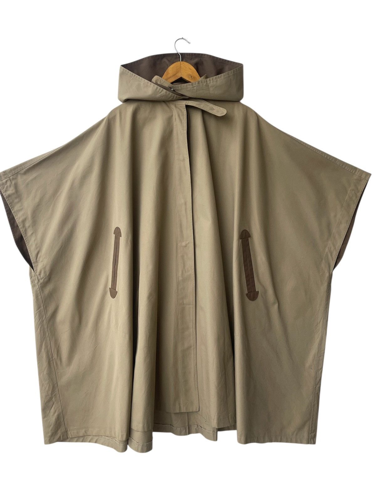 Thierry Mugler VINTAGE THIERRY MUGLER Paris Hooded Cape Coat Poncho Jacket Size US XL / EU 56 / 4 - 7 Thumbnail