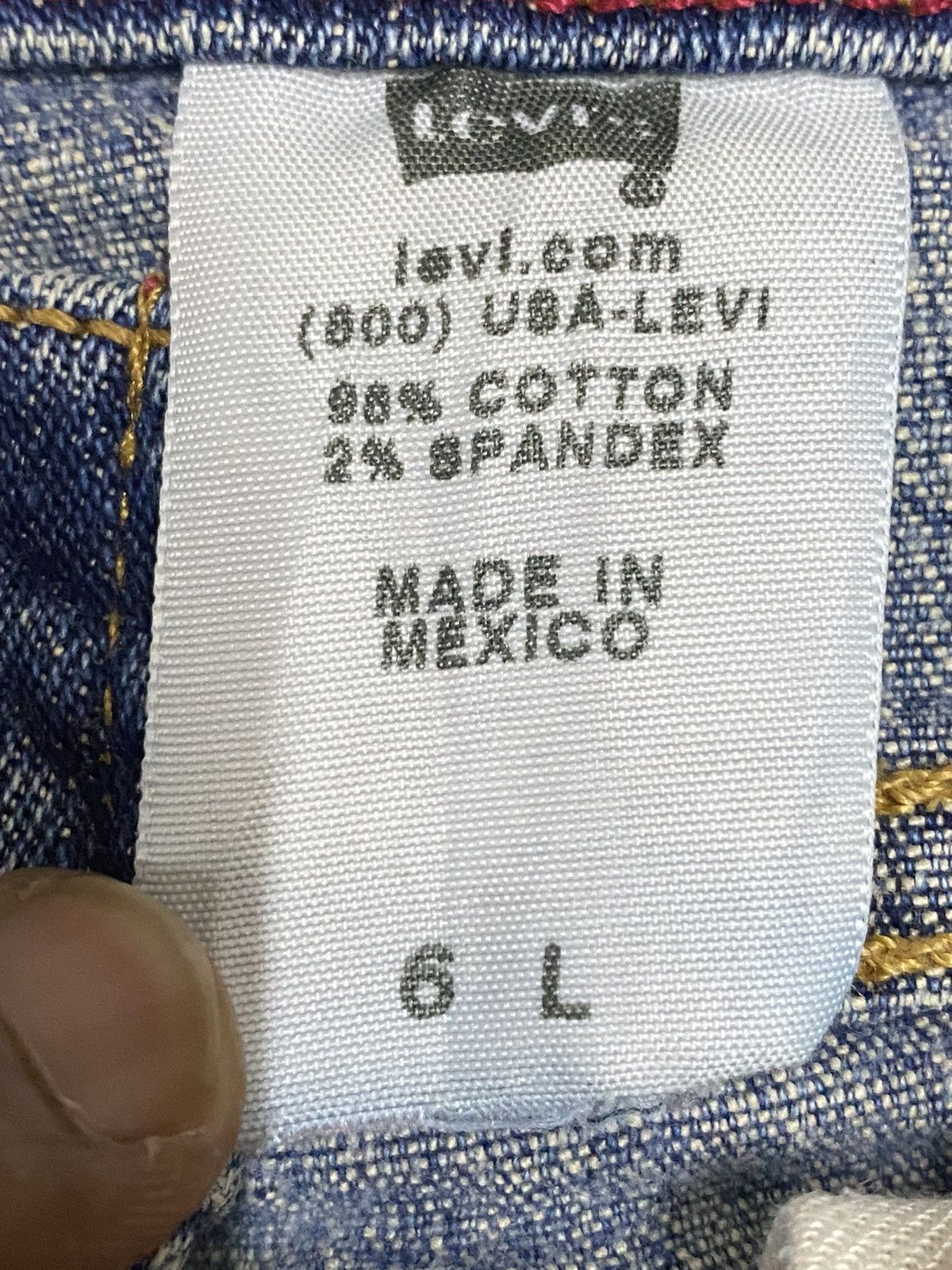 Levi's Vintage Levis Blue Wash Flare Jeans Size 29" - 17 Thumbnail