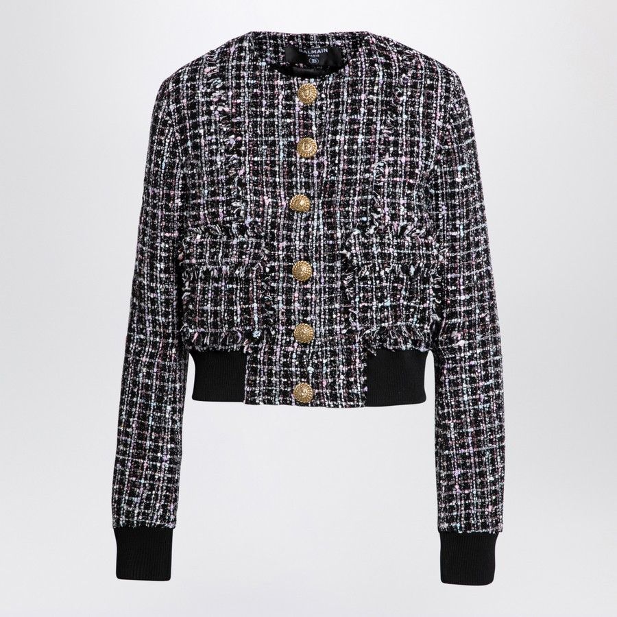 Balmain o1d2blof0824 Button Jackets in Multicolor Size S / US 4 / IT 40 - 1 Thumbnail