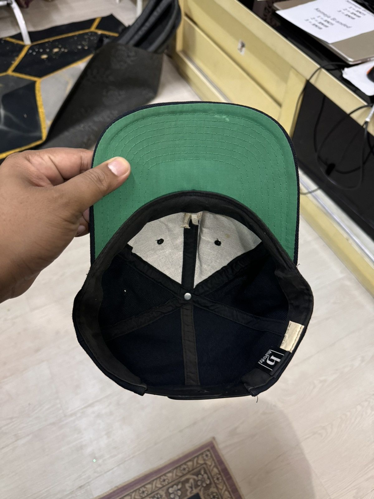 Vintage Dj Honda Made in USA Wool Snapback Size ONE SIZE - 5 Thumbnail