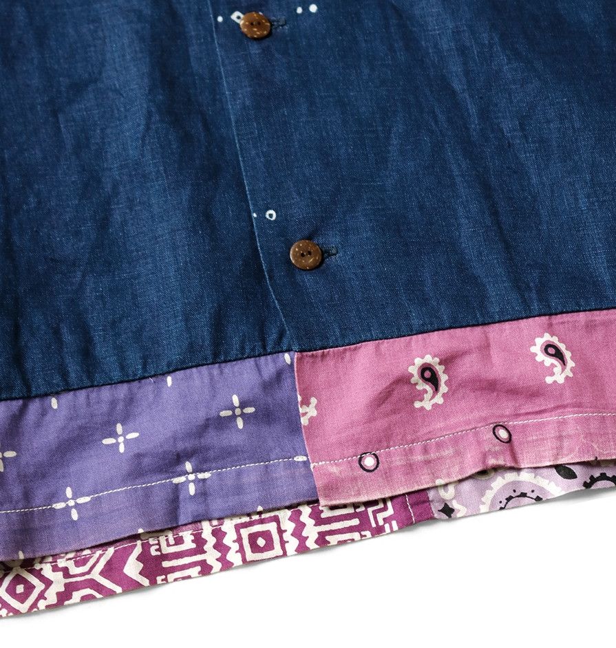 Kapital Kapital French cross linen bandana pt remake Aloha shirt new Size US L / EU 52-54 / 3 - 5 Thumbnail