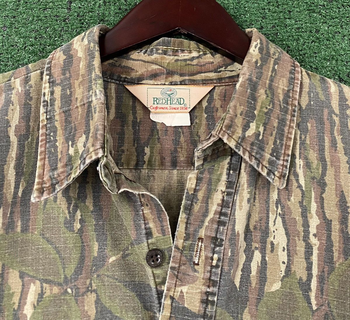 Redhead 80’s RedHead Realtree Bark Camo Button Up Shirt XL Size US XL / EU 56 / 4 - 3 Thumbnail