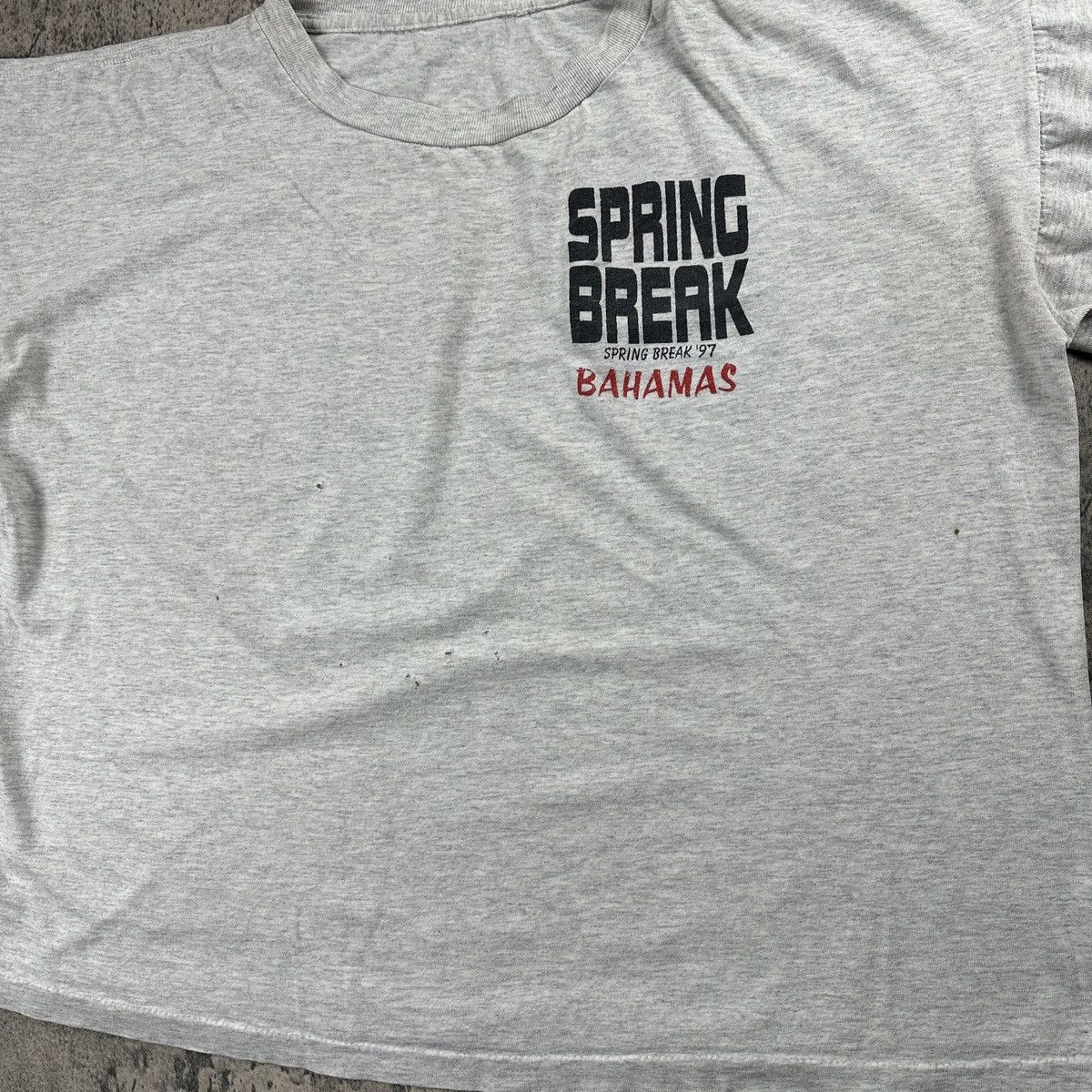 Vintage Vintage 90s Bahamas Spring Break T Shirt Size US L / EU 52-54 / 3 - 10 Thumbnail