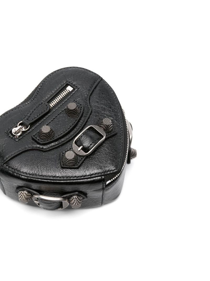 Balenciaga o1srvl11e0426 Size: OS / Le Cagole Heart Jewelry Box Black Size ONE SIZE - 3 Thumbnail