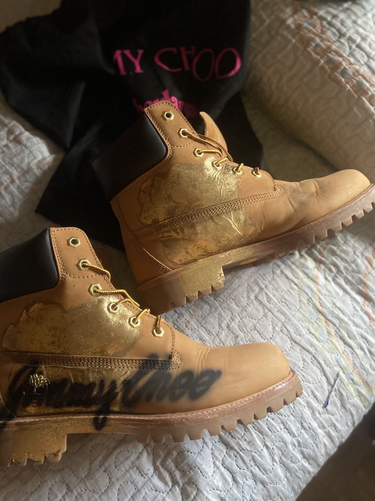 Jimmy Choo × Timberland Timberland x Jimmy Choo Size US 8.5 / EU 41-42 - 1 Thumbnail