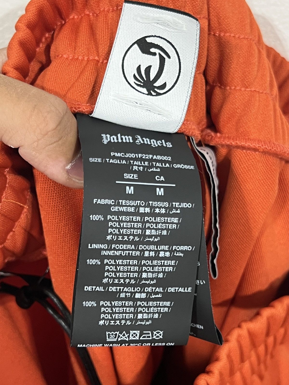 Palm Angels Palm Angels Classic Logo Track Pants Size US 32 / EU 48 - 6 Thumbnail