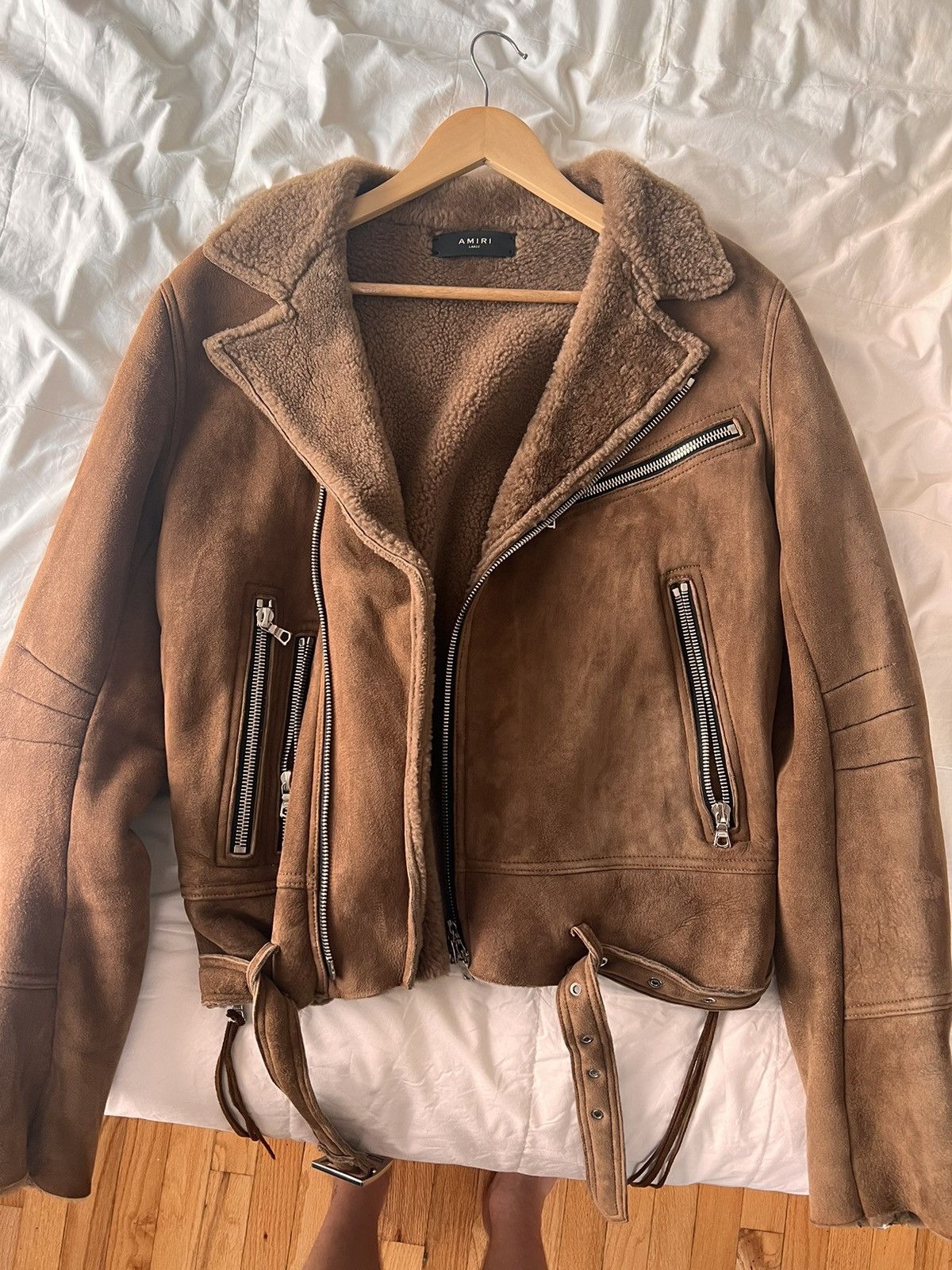 Amiri Shearling Jacket | Grailed