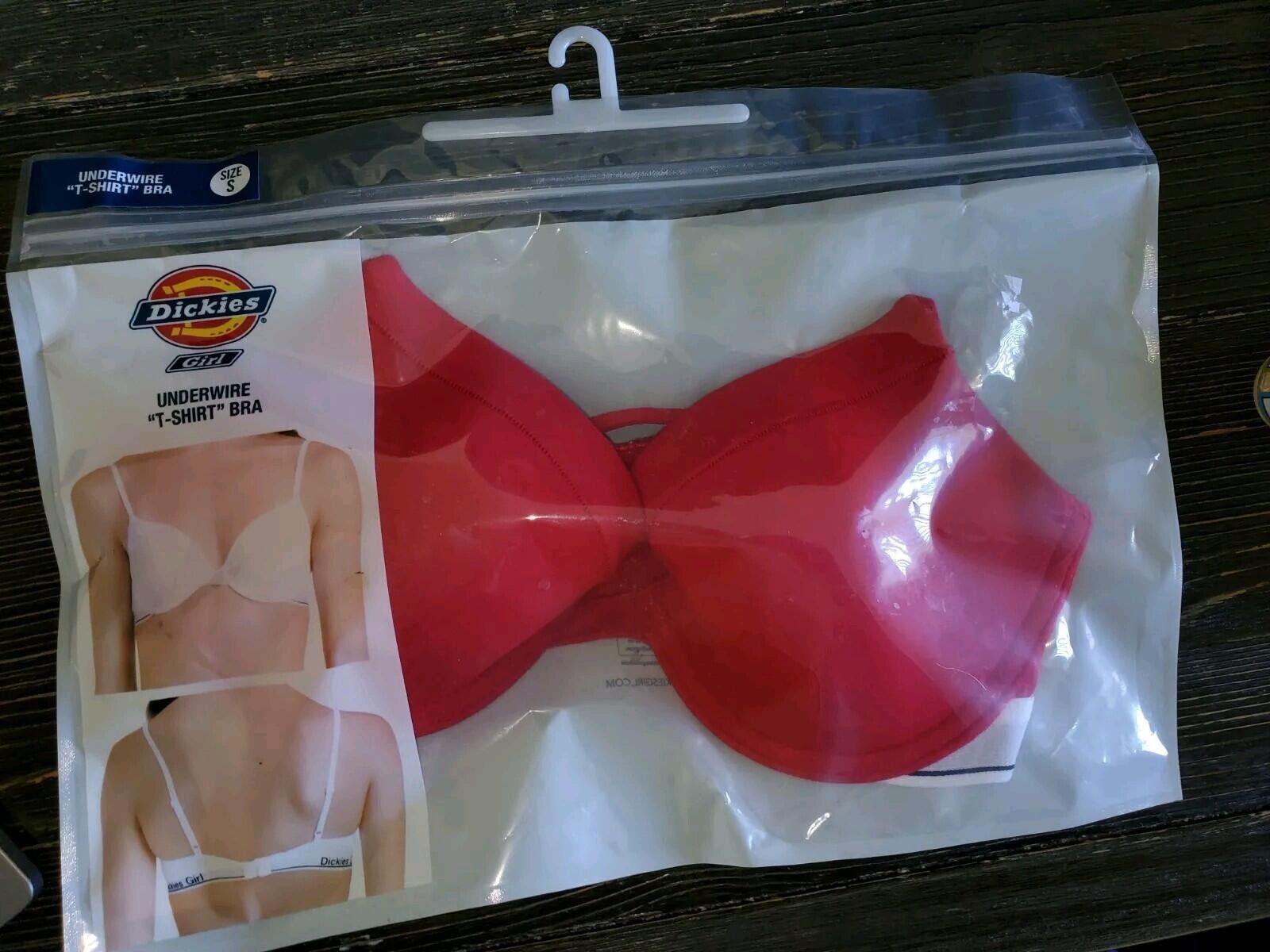 Other Dickies Girl Underwire T-Shirt Bra Red Size S New Size ONE SIZE - 3 Thumbnail