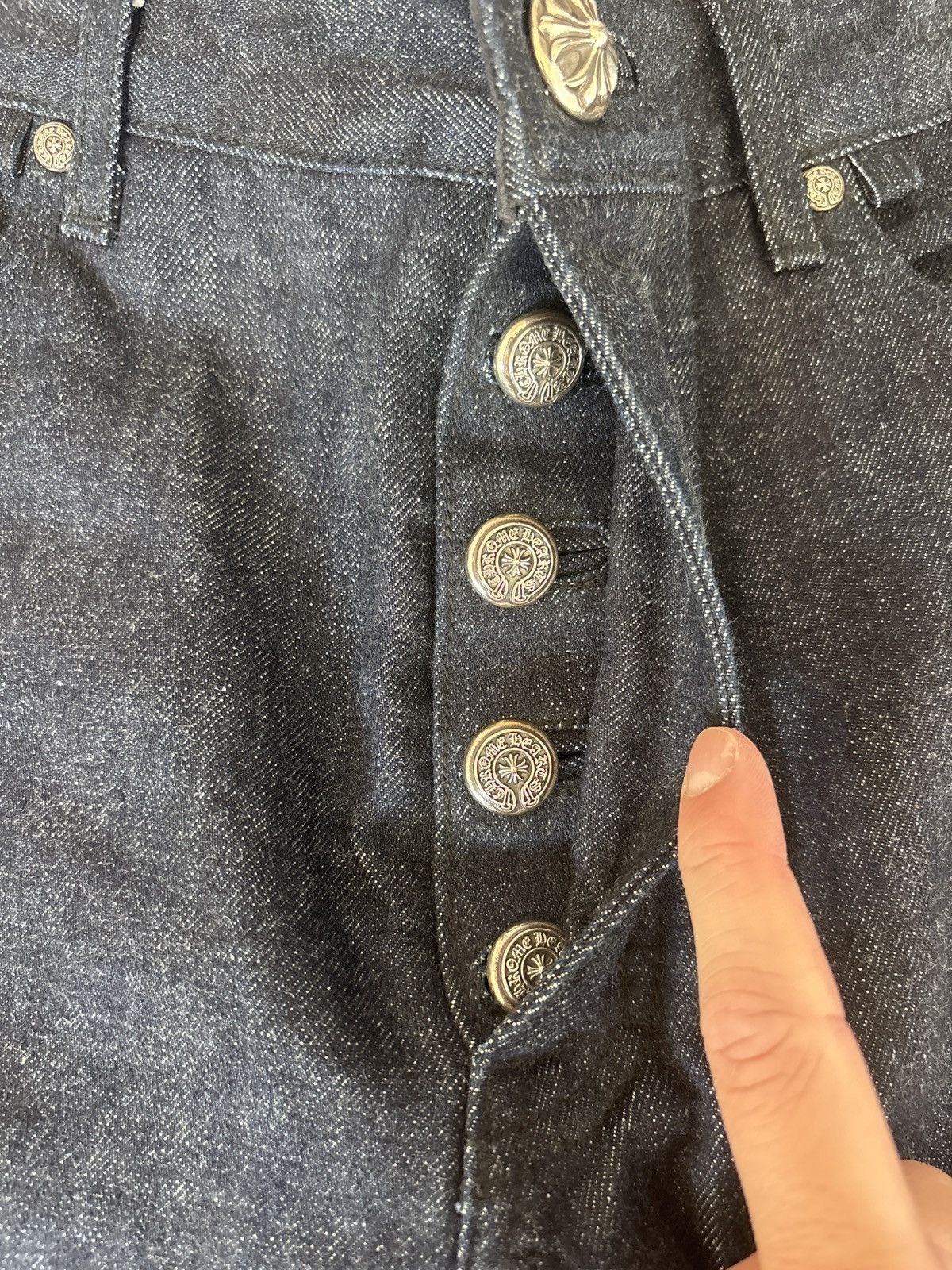Chrome Hearts Chrome Hearts Classic Denim Jeans Size US 33 - 8 Thumbnail