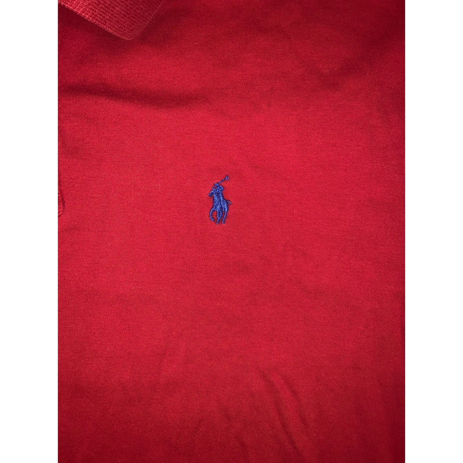 Polo Ralph Lauren Polo Ralph Lauren Polo Shirt Large Red Blue Pony Size US L / EU 52-54 / 3 - 3 Thumbnail