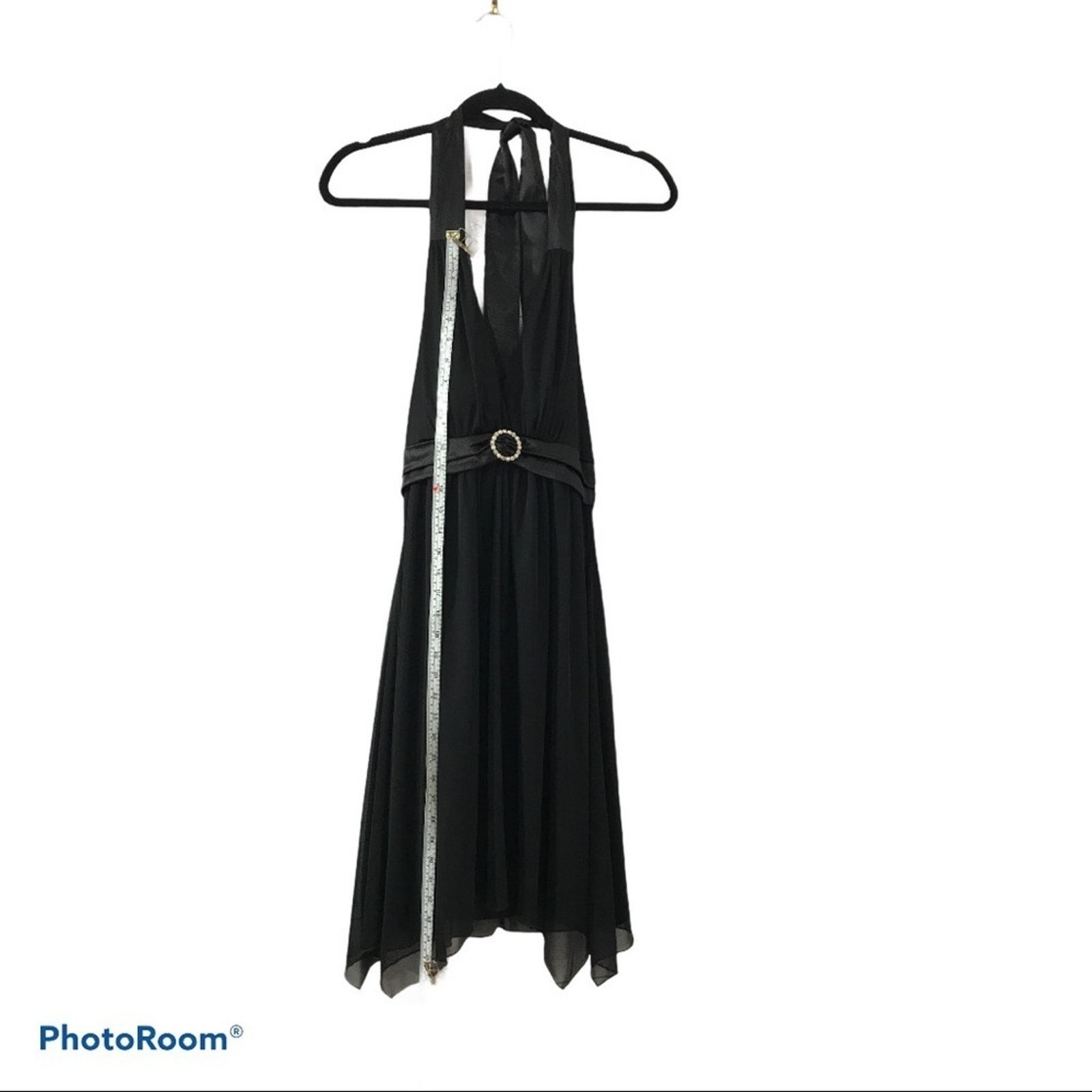 Other STAR VIXEN Black Halter Evening Dress Size Small Size S / US 4 / IT 40 - 3 Thumbnail