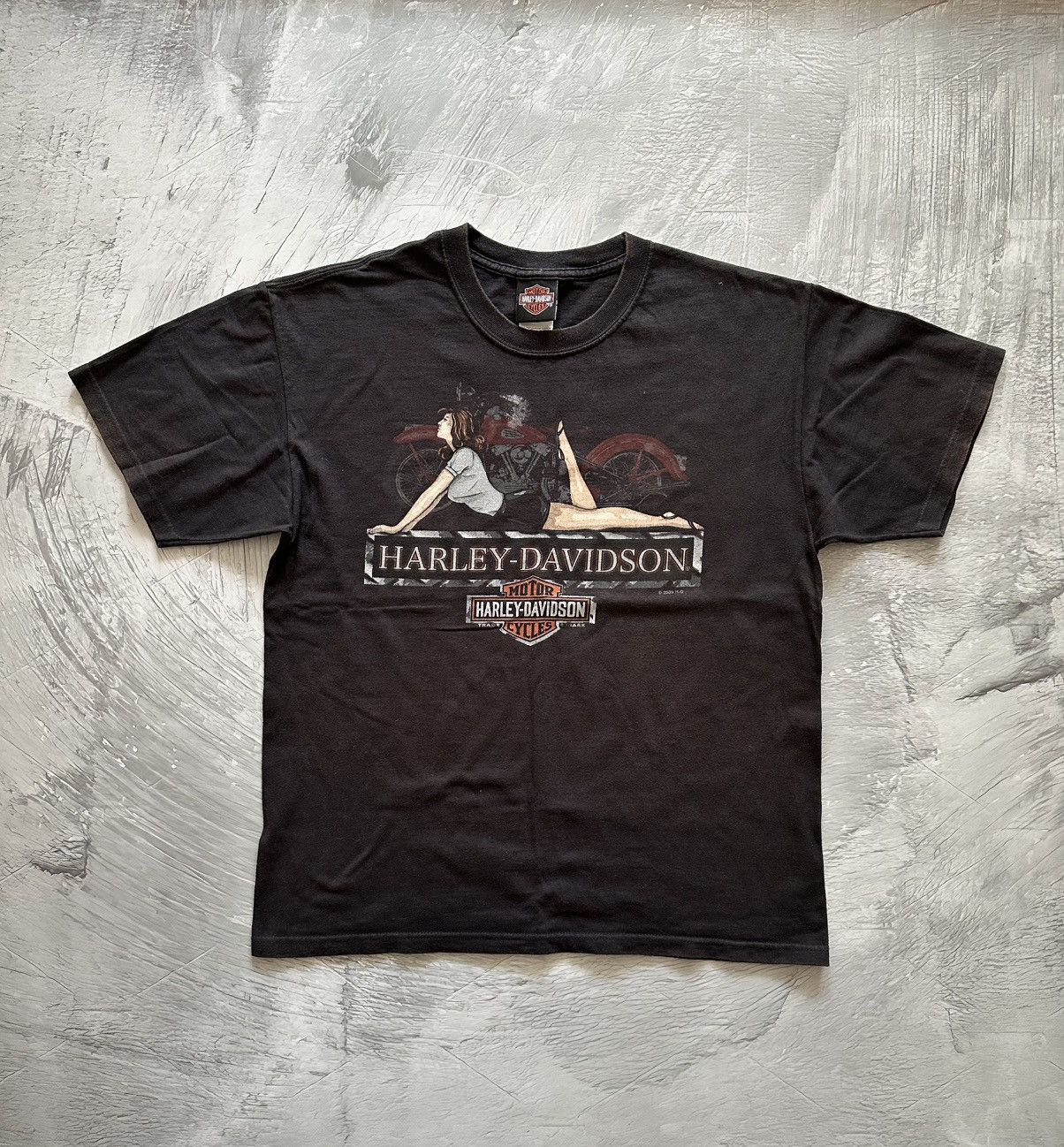 Harley Davidson × Vintage Harley Davidson 2009 Tee Size US L / EU 52-54 / 3 - 2 Thumbnail