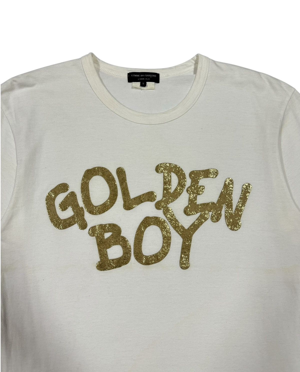 Comme des Garcons Homme × Comme des Garcons Homme Plus SS2007 Comme Des Garcons Homme Golden Boy Glitter Printed Size US S / EU 44-46 / 1 - 4 Thumbnail
