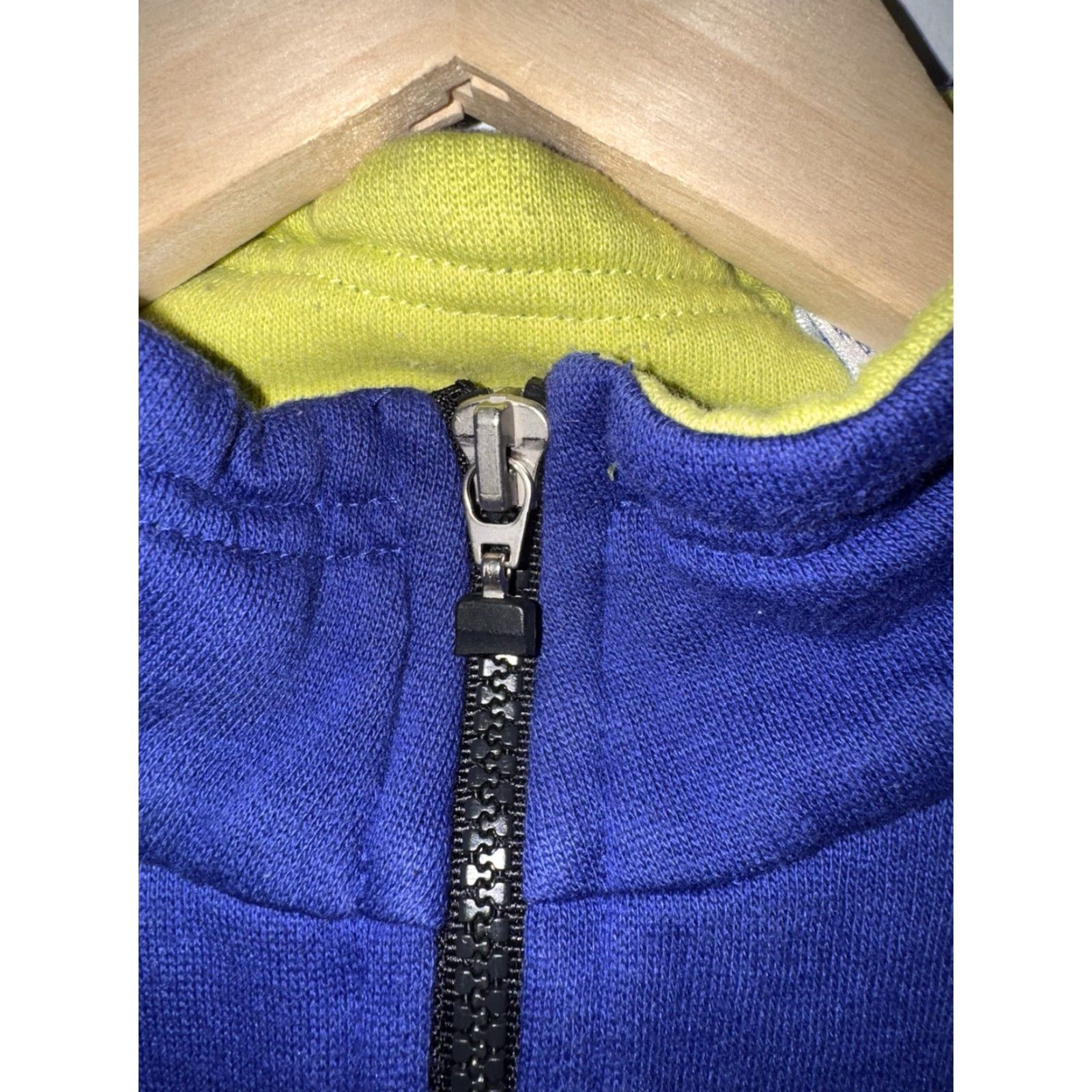 Vintage VINTAGE Pacer Quarter Zip Sweater Men Medium Blue Cropped Pullover 22X21 M Size US M / EU 48-50 / 2 - 3 Thumbnail
