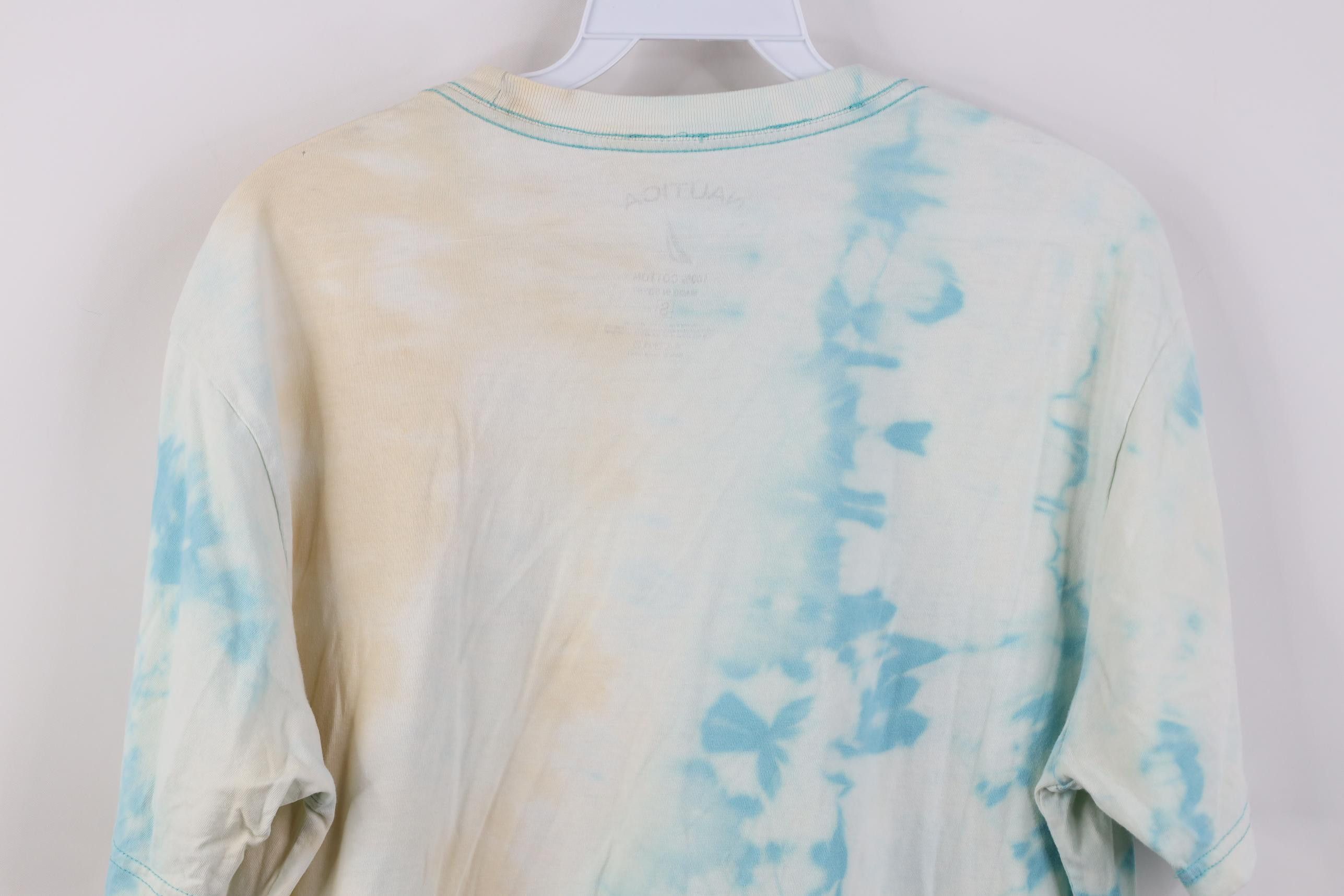 Nautica Vintage Y2K Nautica Acid Wash Sailboat T-Shirt Trippy Size US S / EU 44-46 / 1 - 13 Thumbnail