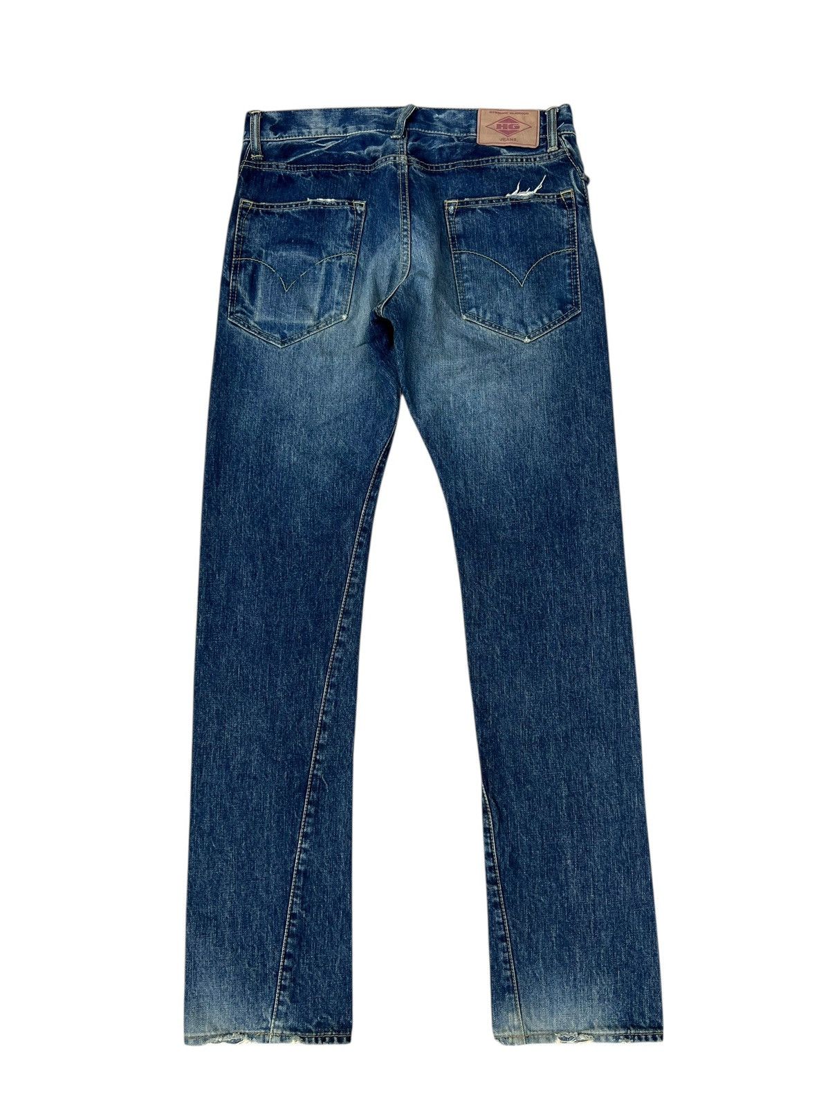 Hysteric Glamour RARE💥 Vintage SAMPLE HG Break it Up Mud Wash Denim Jeans Size US 32 / EU 48 - 15 Thumbnail