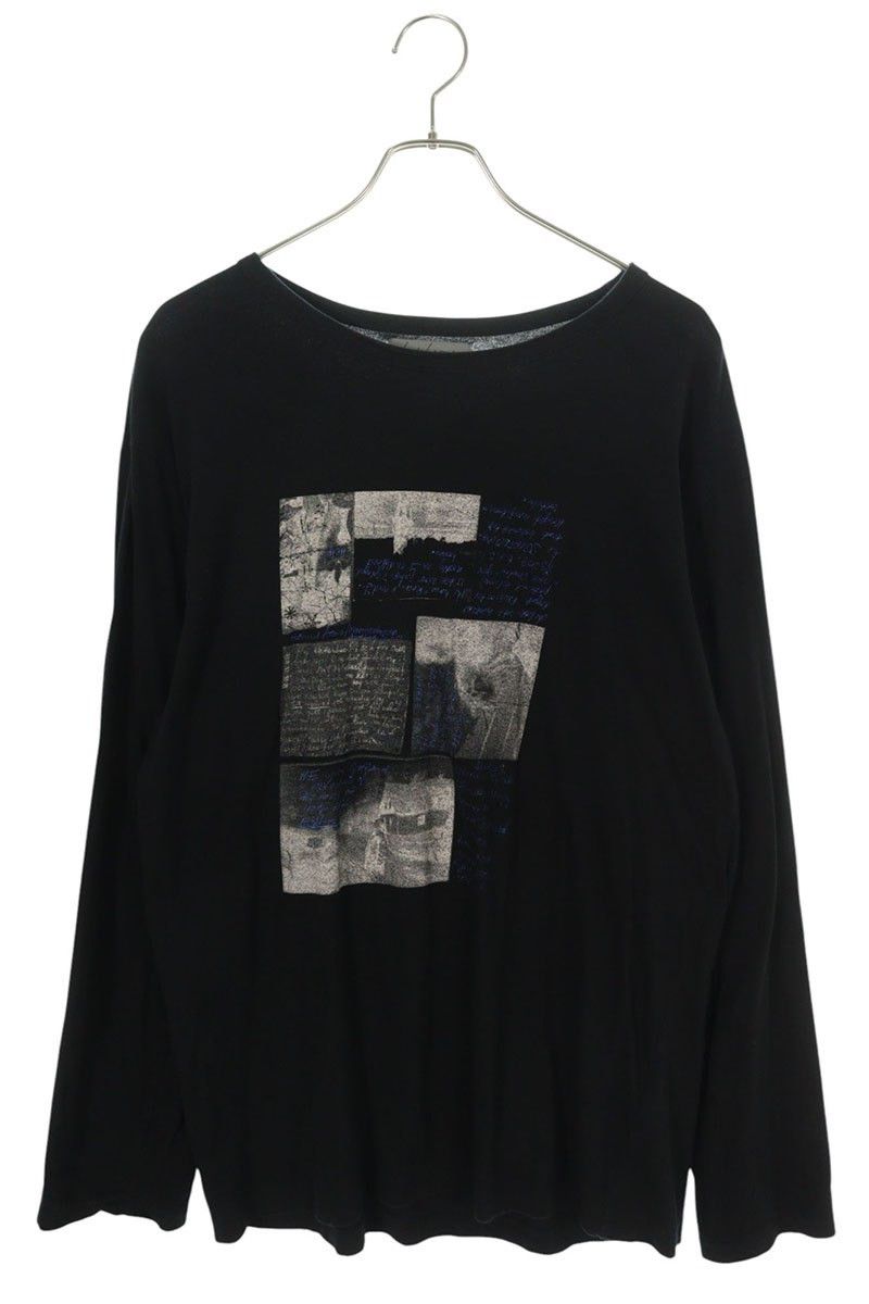 Yohji Yamamoto Yohji Yamamoto POUR HOMME Printed Long Sleeve Top Size US L / EU 52-54 / 3 - 1 Thumbnail