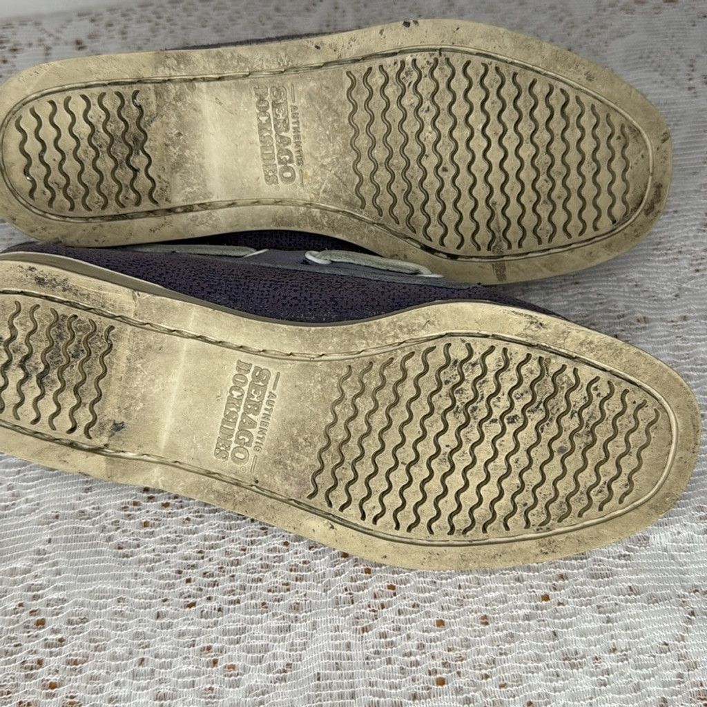 Sebago Sebago Docksides crazy H blue low top slip on boat shoes 5 Size US 5 / IT 35 - 6 Thumbnail
