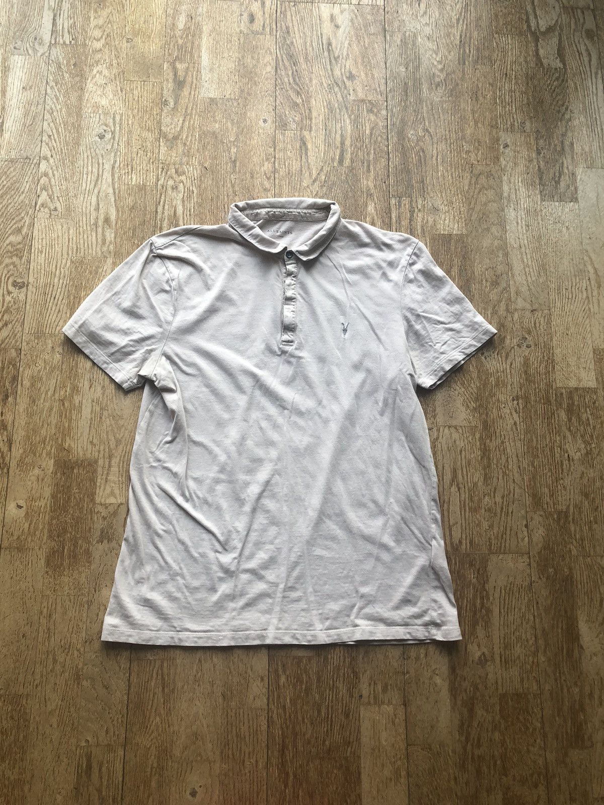 Allsaints ALLSAINTS VINTAGE CLASSIC QUALITY POLO SHIRT Size US L / EU 52-54 / 3 - 1 Thumbnail