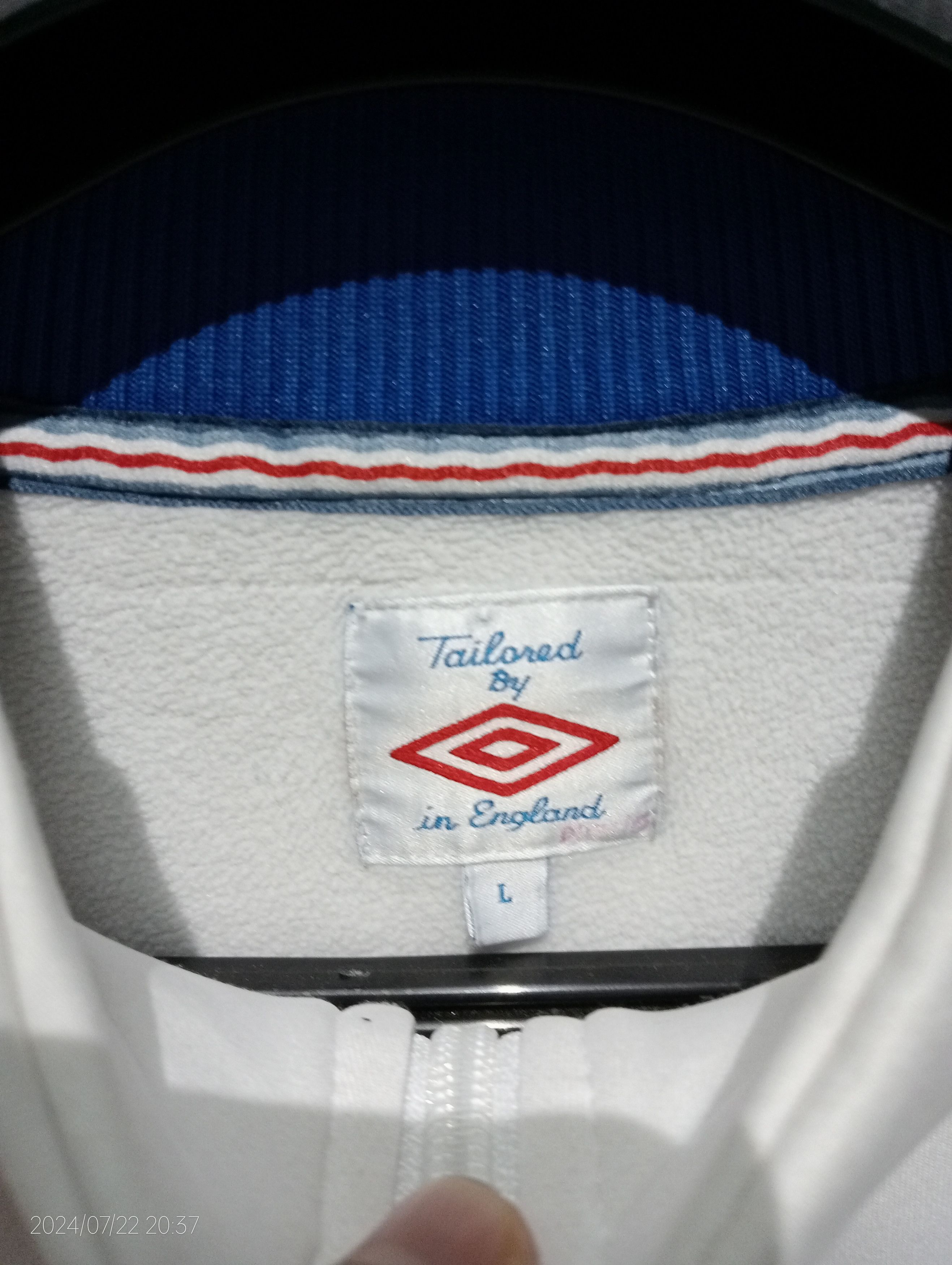 Umbro Vintage Umbro England Track Jacket Very Rare Size US L / EU 52-54 / 3 - 9 Thumbnail
