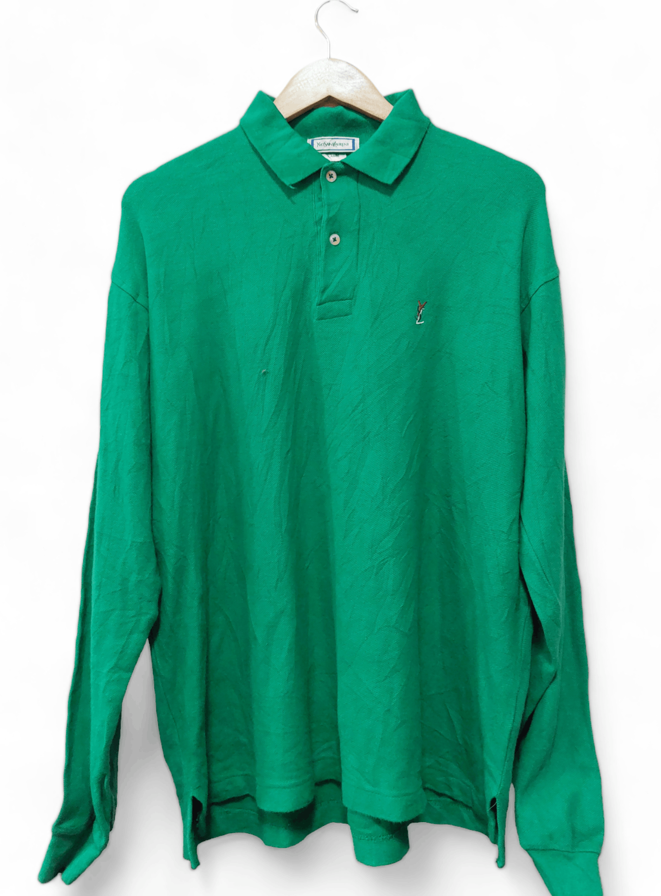 Yves Saint Laurent Yves Saint Laurent Long Sleeve T-Shirt Size US L / EU 52-54 / 3 - 1 Thumbnail