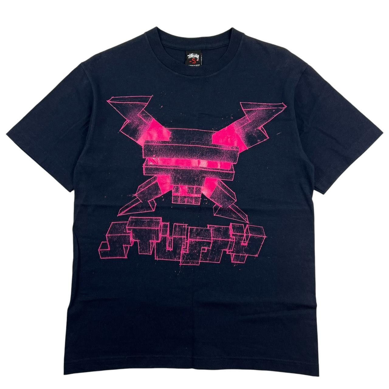 Stussy Vintage 2000s Stussy Delta Warhead T-Shirt - Small Size US S / EU 44-46 / 1 - 1 Thumbnail