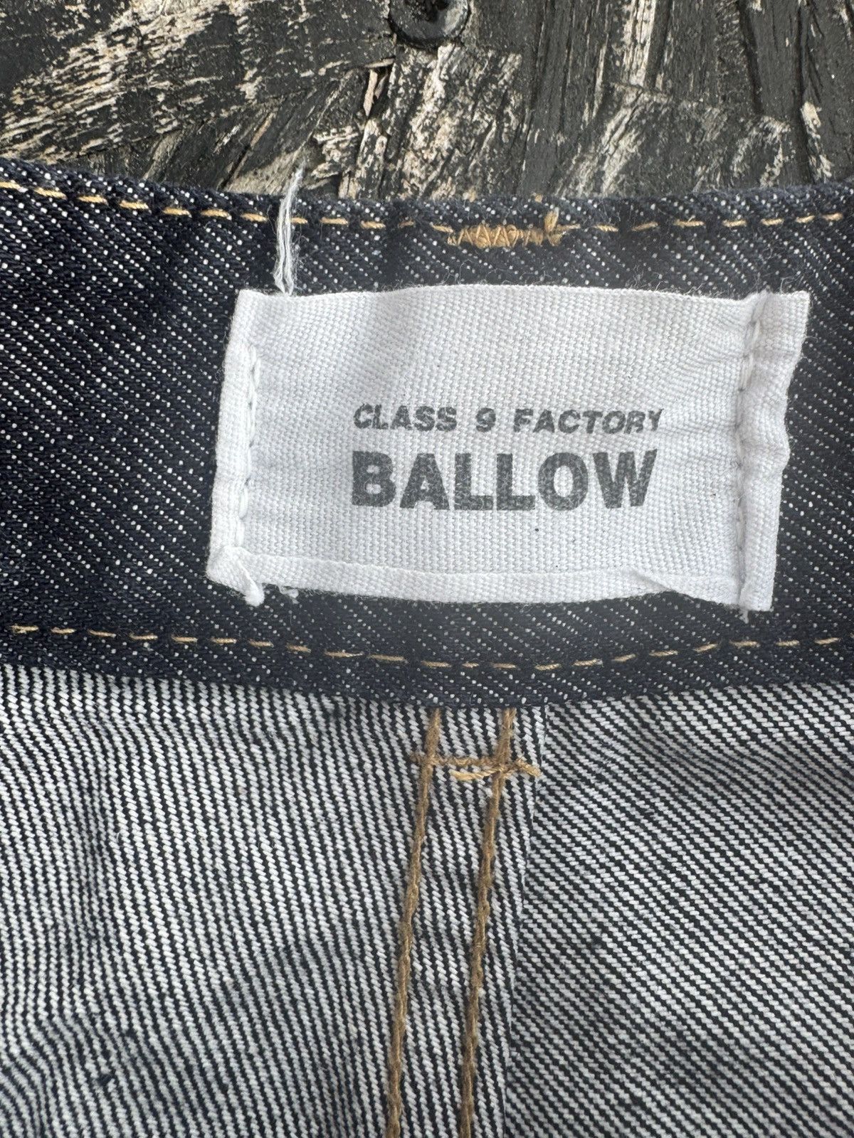 Other Estudio Niksen BALLOW class 9 factory raw denim Size US 30 / EU 46 - 3 Thumbnail