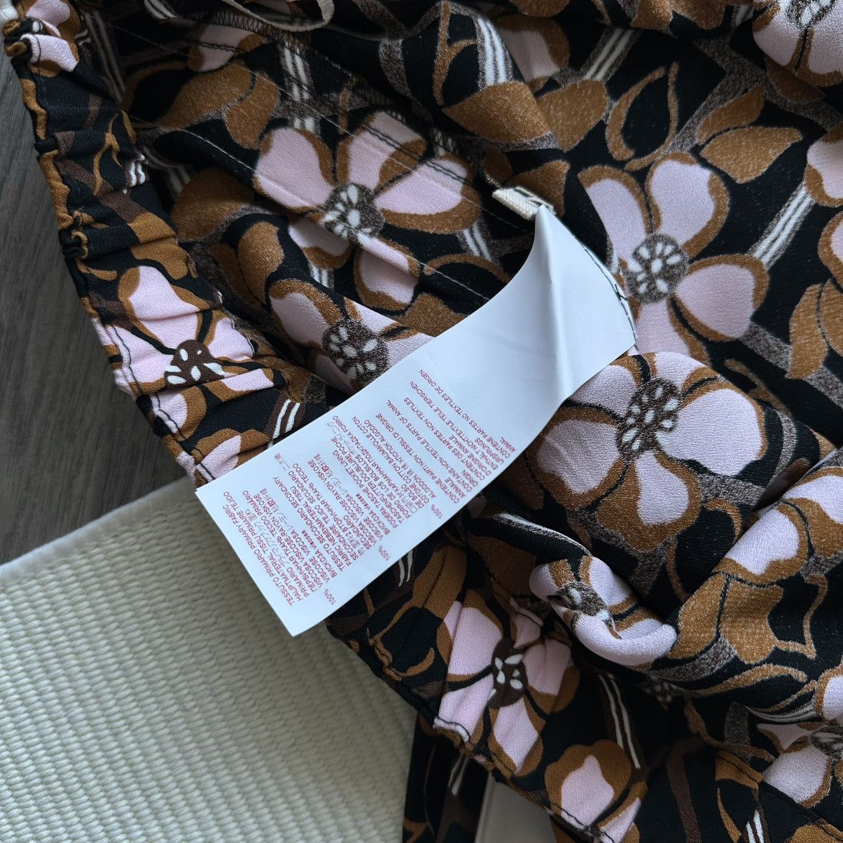 MARNI Floral Print Wide Leg Pants
